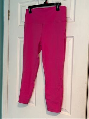 lululemon athletica Hot Pink Leggings